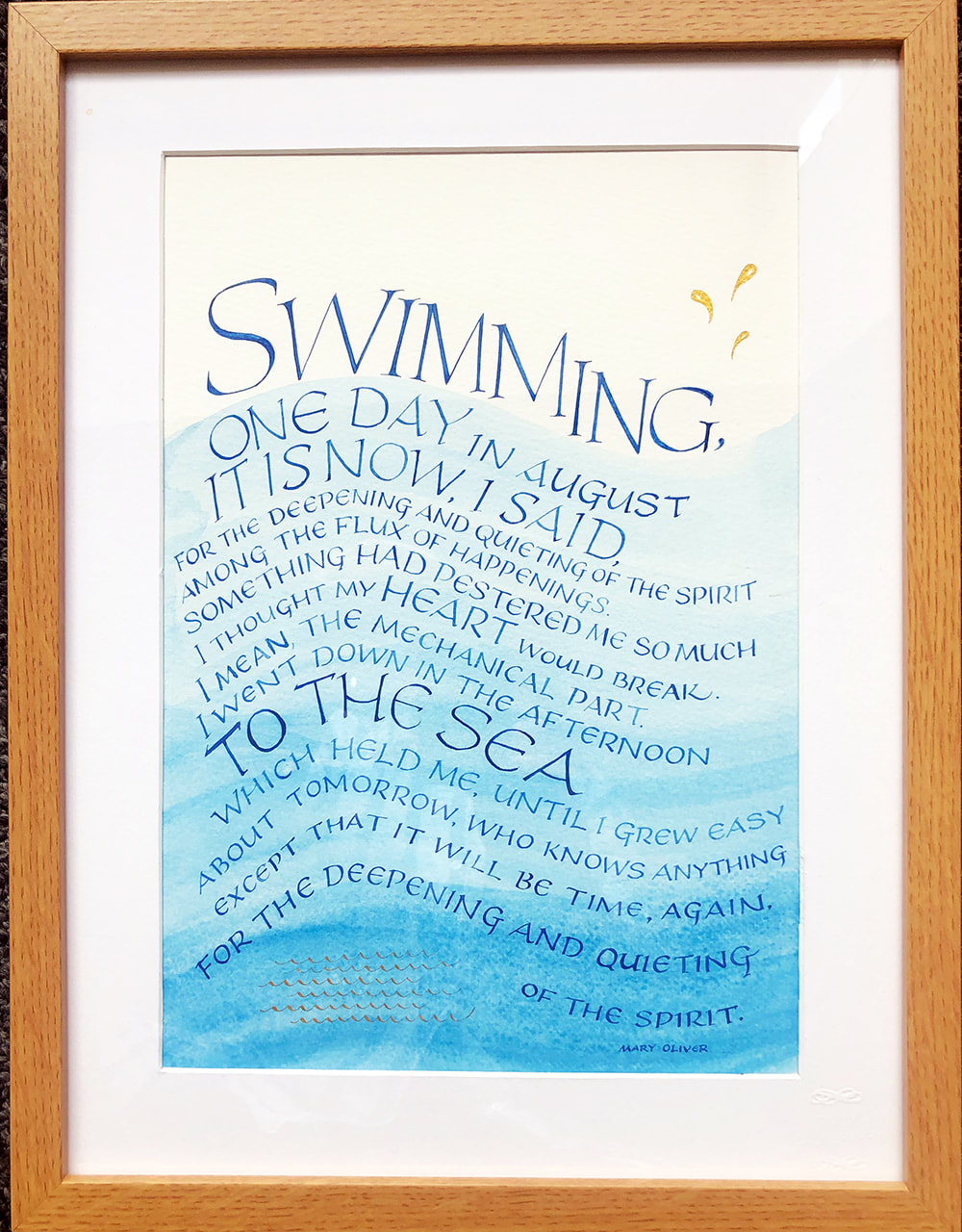 swimming_mary Oliver