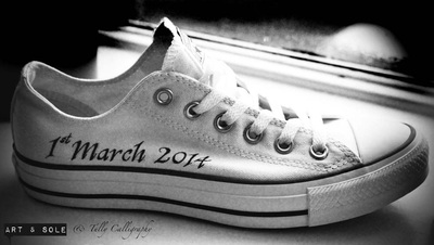 Customised Converse © with Art & Sole