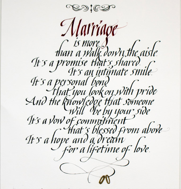 Marriage poem