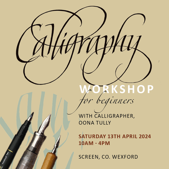 calligraphy workshop wexford